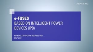 eFuse Concept Based on Intelligent Power Devices (IPD)
