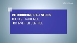 RX-T Series Product Features for Inverter Control