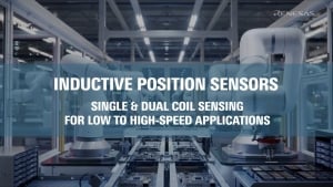 Single and Dual Coil Inductive Position Sensors for Industrial and Automotive Applications