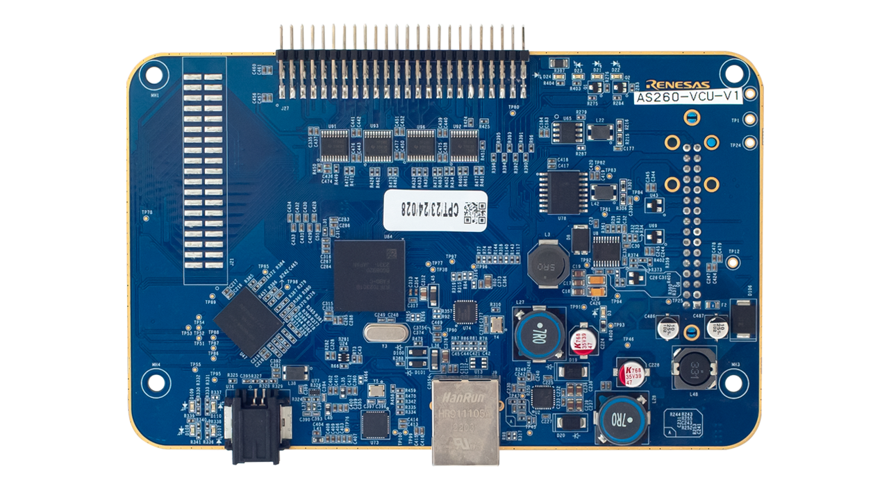 Vehicle Control Unit Reference Design Board - Top