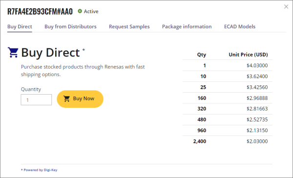Click ‘Buy Now’ to add products to your shopping cart.